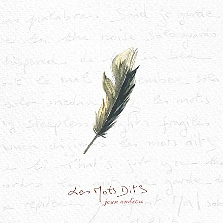 Visuel EP "Les Mots Dits" de Jean ANDREU